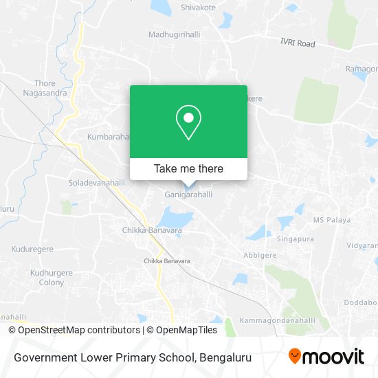 Government Lower Primary School map