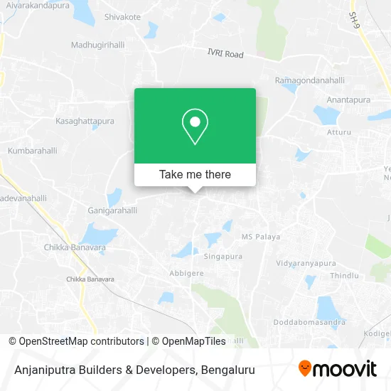 Anjaniputra Builders & Developers map