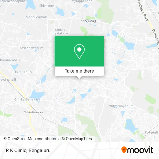 R K Clinic map
