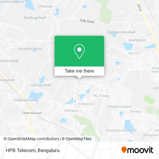 HPB Telecom map