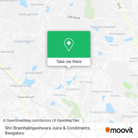 Shri Bramhalingeshwara Juice & Condiments map
