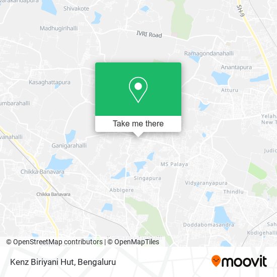 Kenz Biriyani Hut map