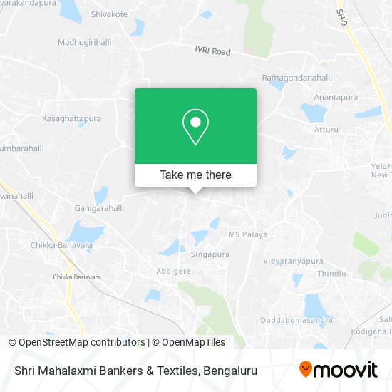 Shri Mahalaxmi Bankers & Textiles map