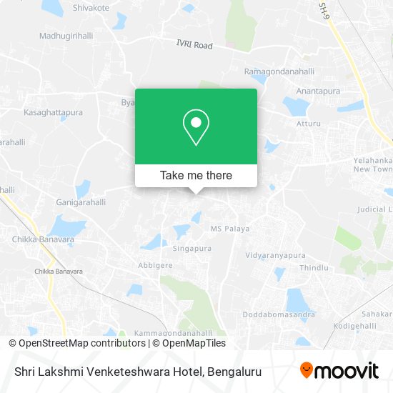 Shri Lakshmi Venketeshwara Hotel map
