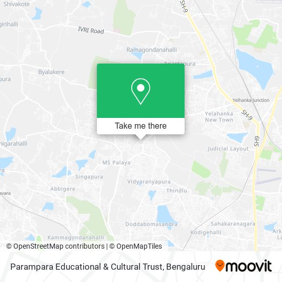 Parampara Educational & Cultural Trust map