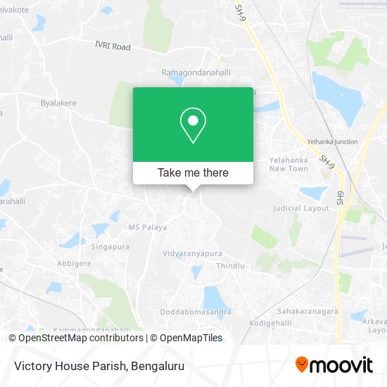 Victory House Parish map