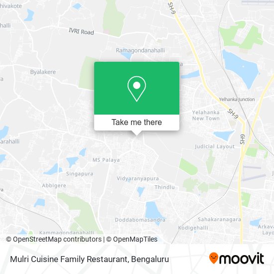 Mulri Cuisine Family Restaurant map