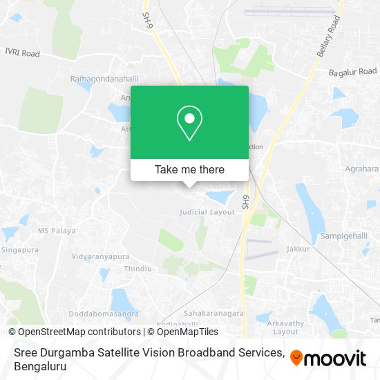 Sree Durgamba Satellite Vision Broadband Services map