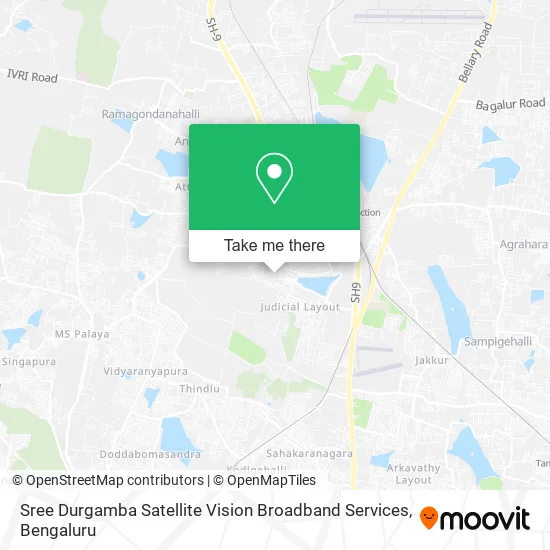 Sree Durgamba Satellite Vision Broadband Services map