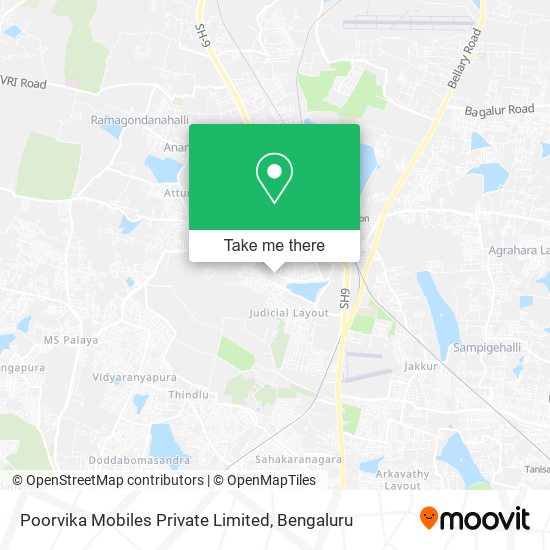 Poorvika Mobiles Private Limited map