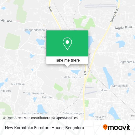 New Karnataka Furniture House map