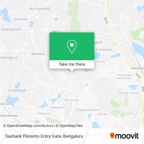 Sashank Florento Entry Gate map