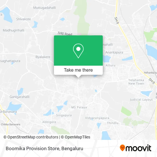 Boomika Provision Store map