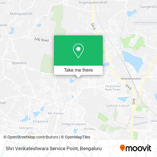 Shri Venkateshwara Service Point map