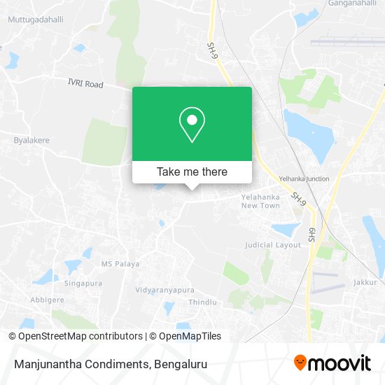 Manjunantha Condiments map