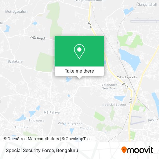 Special Security Force map