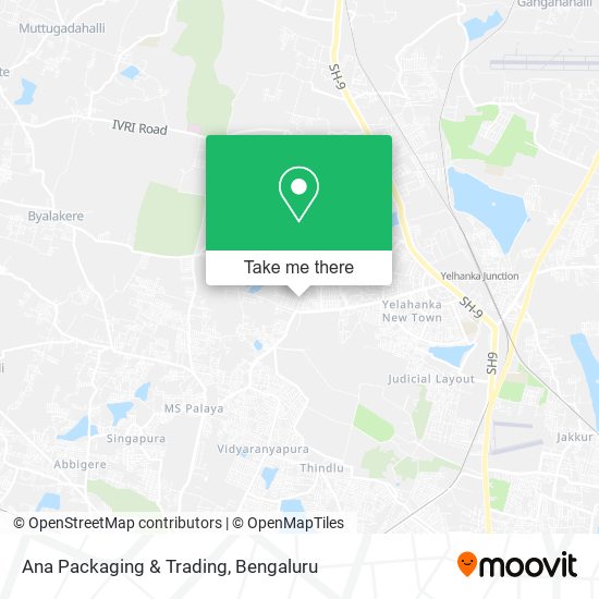Ana Packaging & Trading map