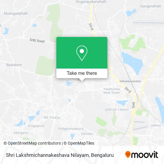 Shri Lakshmichannakeshava Nilayam map