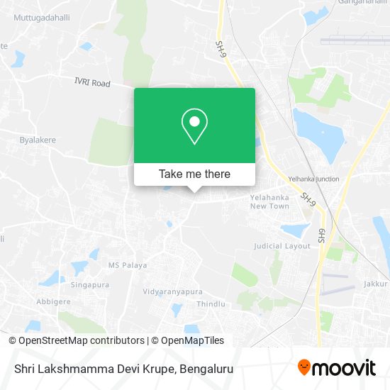 Shri Lakshmamma Devi Krupe map
