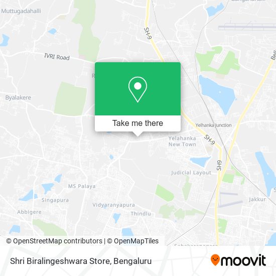 Shri Biralingeshwara Store map