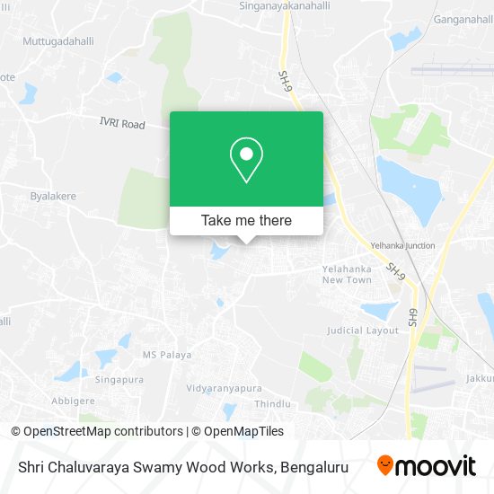 Shri Chaluvaraya Swamy Wood Works map