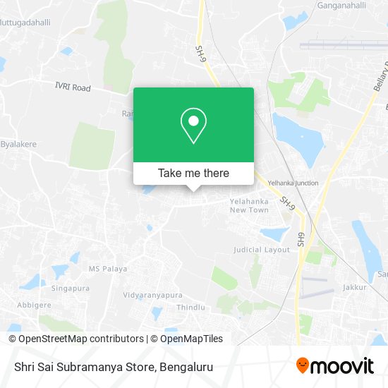 Shri Sai Subramanya Store map