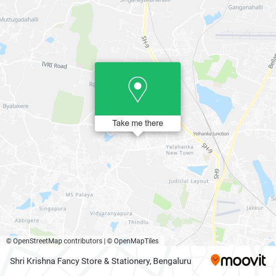 Shri Krishna Fancy Store & Stationery map