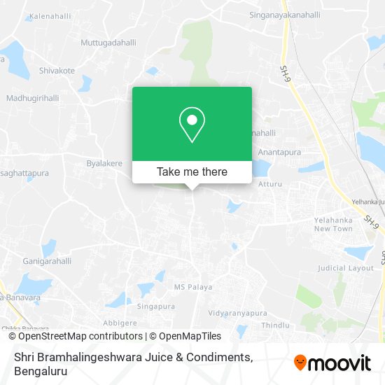 Shri Bramhalingeshwara Juice & Condiments map