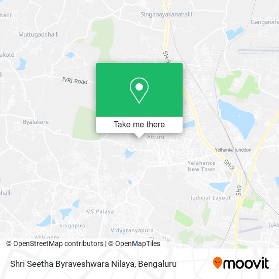 Shri Seetha Byraveshwara Nilaya map