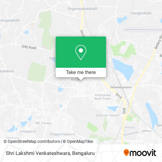 Shri Lakshmi Venkateshwara map