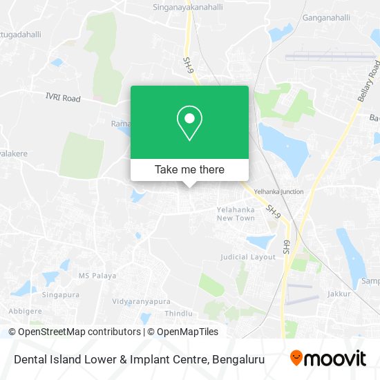 Dental Island Lower & Implant Centre map