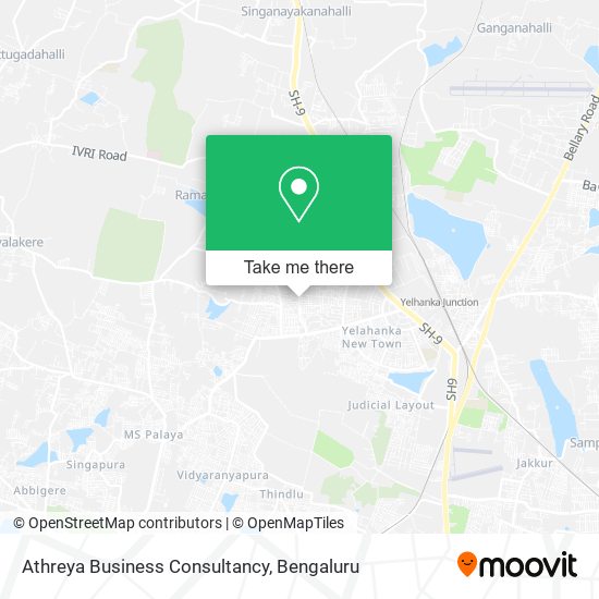 Athreya Business Consultancy map