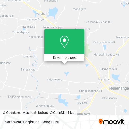 Saraswati Logistics map