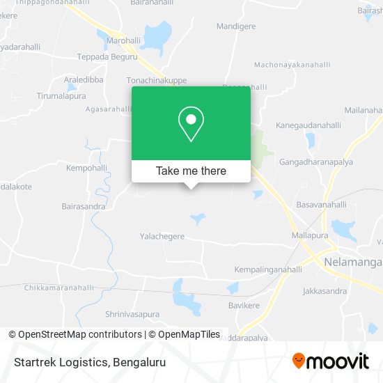 Startrek Logistics map