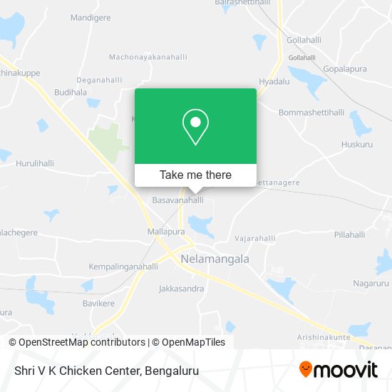 Shri V K Chicken Center map