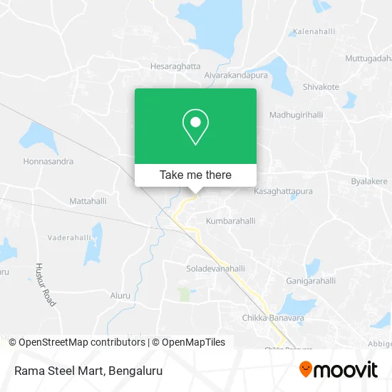 Rama Steel Mart map