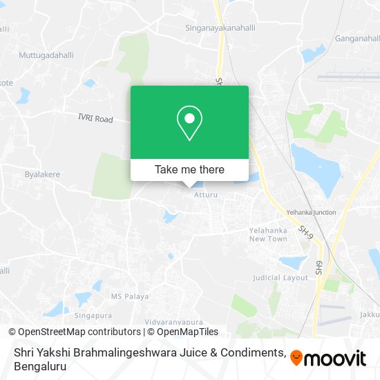 Shri Yakshi Brahmalingeshwara Juice & Condiments map