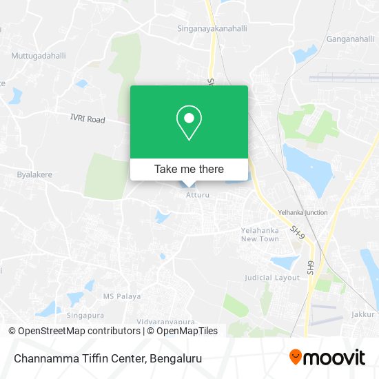 Channamma Tiffin Center map