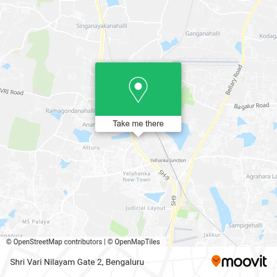 Shri Vari Nilayam Gate 2 map