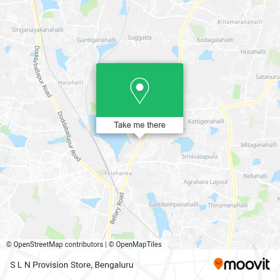 S L N Provision Store map