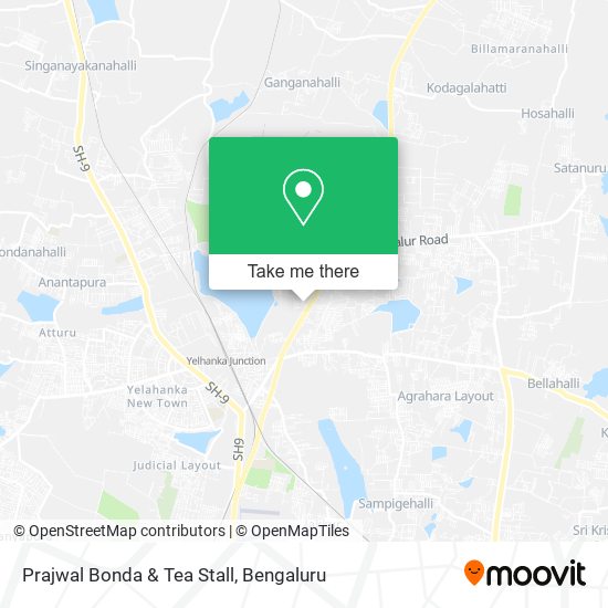 Prajwal Bonda & Tea Stall map
