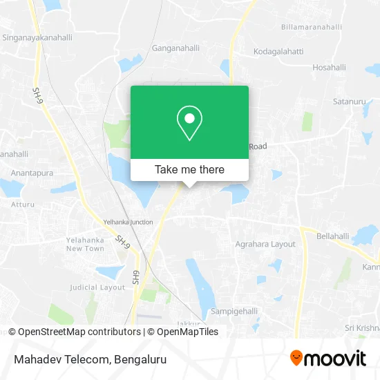Mahadev Telecom map