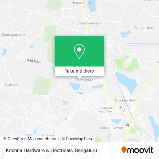 Krishna Hardware & Electricals map