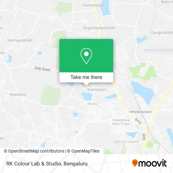 RK Colour Lab & Studio map