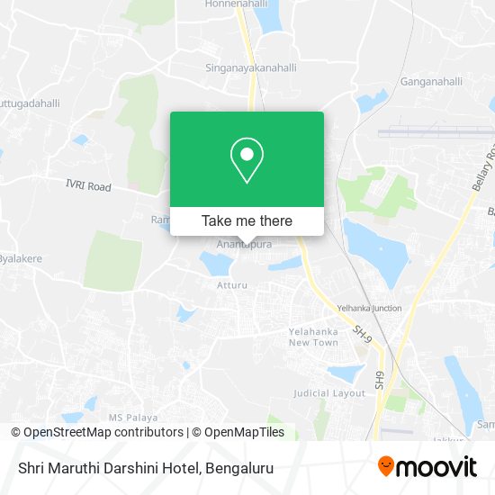 Shri Maruthi Darshini Hotel map