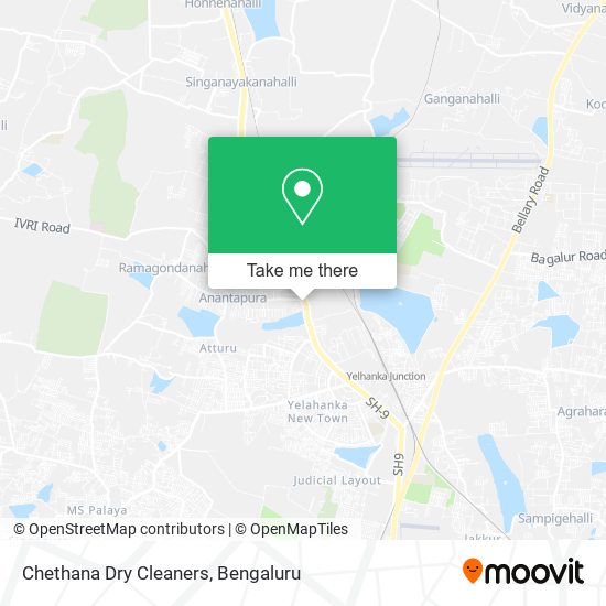 Chethana Dry Cleaners map