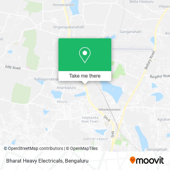 Bharat Heavy Electricals map