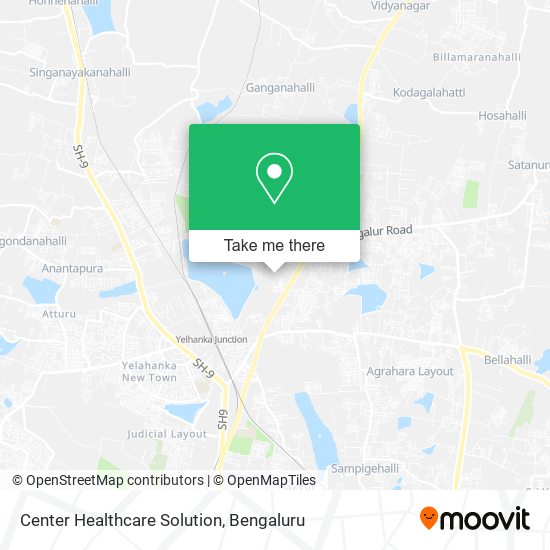 Center Healthcare Solution map