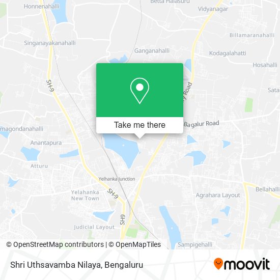 Shri Uthsavamba Nilaya map