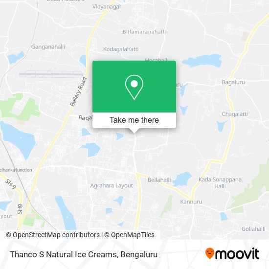 Thanco S Natural Ice Creams map